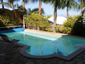 Villa de 2 chambres avec vue sur la mer piscine privee et jardin clos a Le Tampon